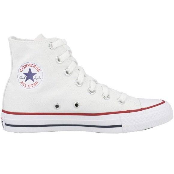 Converse Chuck Taylor All Star Hi Optical High Top White Men's 8  Women's 10 - Picture 1 of 7